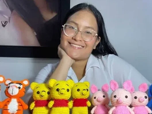 mellan guzhnay Crochet Mell